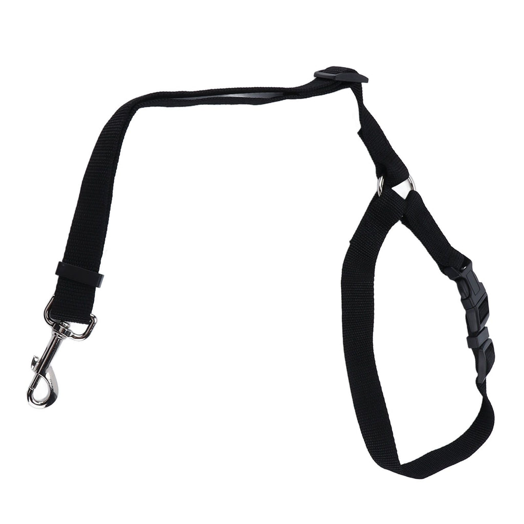 Dog Seatbelt Nylon Black Adjustable Professional Durable Car Safety Harness Pet SuppliesBlack
