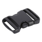 5Pcs Quick Release Buckle Plastic Dual Adjustable Strap Buckles Replacement DIY Craft for Backpack BlackFor 20mm Width Strap