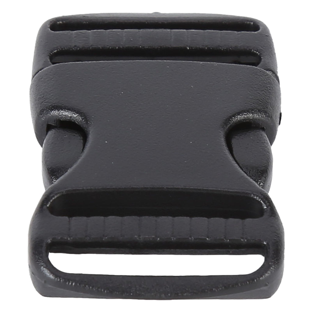 5Pcs Quick Release Buckle Plastic Dual Adjustable Strap Buckles Replacement DIY Craft for Backpack BlackFor 20mm Width Strap