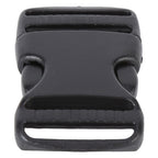 5Pcs Quick Release Buckle Plastic Dual Adjustable Strap Buckles Replacement DIY Craft for Backpack BlackFor 20mm Width Strap