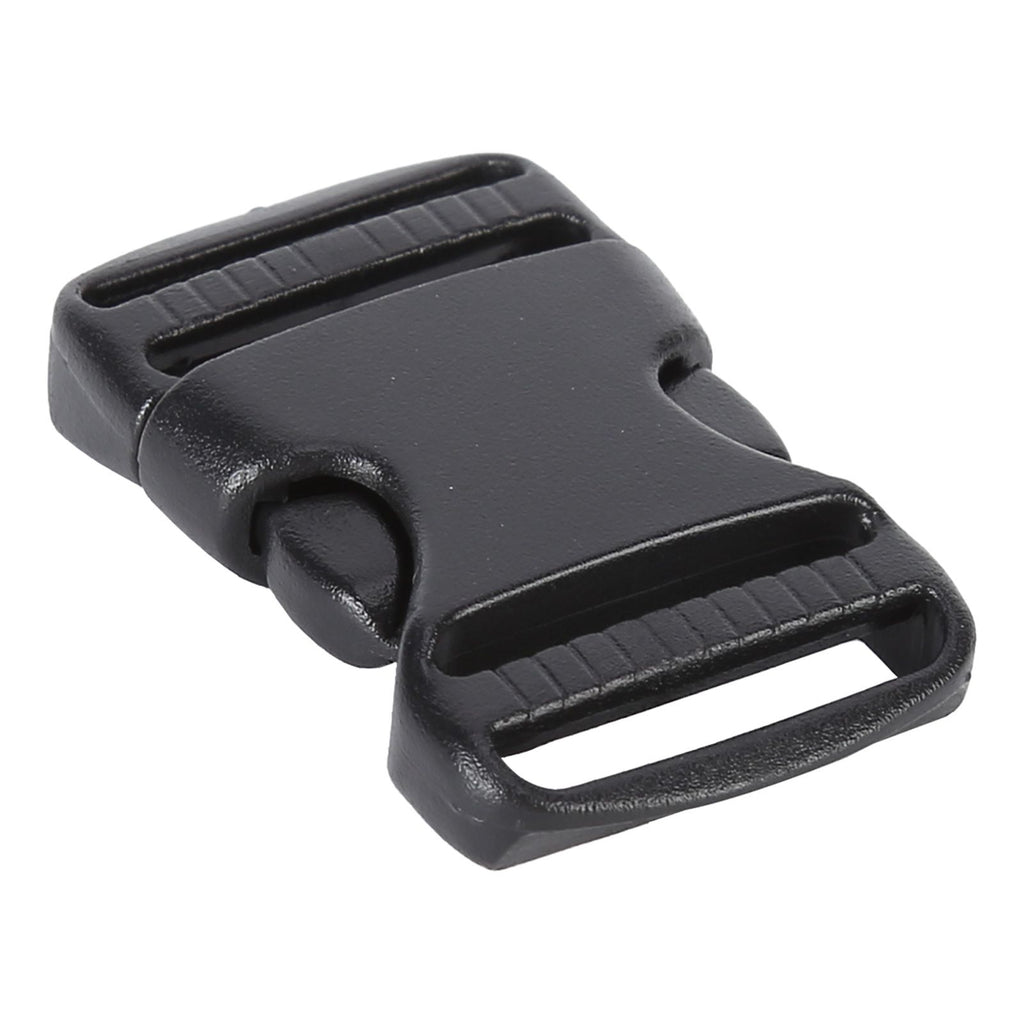 5Pcs Quick Release Buckle Plastic Dual Adjustable Strap Buckles Replacement DIY Craft for Backpack BlackFor 20mm Width Strap