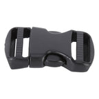 5Pcs Quick Release Buckle Plastic Dual Adjustable Strap Buckles Replacement DIY Craft for Backpack BlackFor 20mm Width Strap