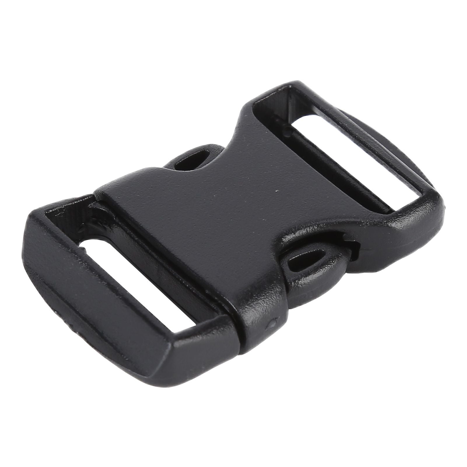 5Pcs Quick Release Buckle Plastic Dual Adjustable Strap Buckles Replacement DIY Craft for Backpack BlackFor 20mm Width Strap