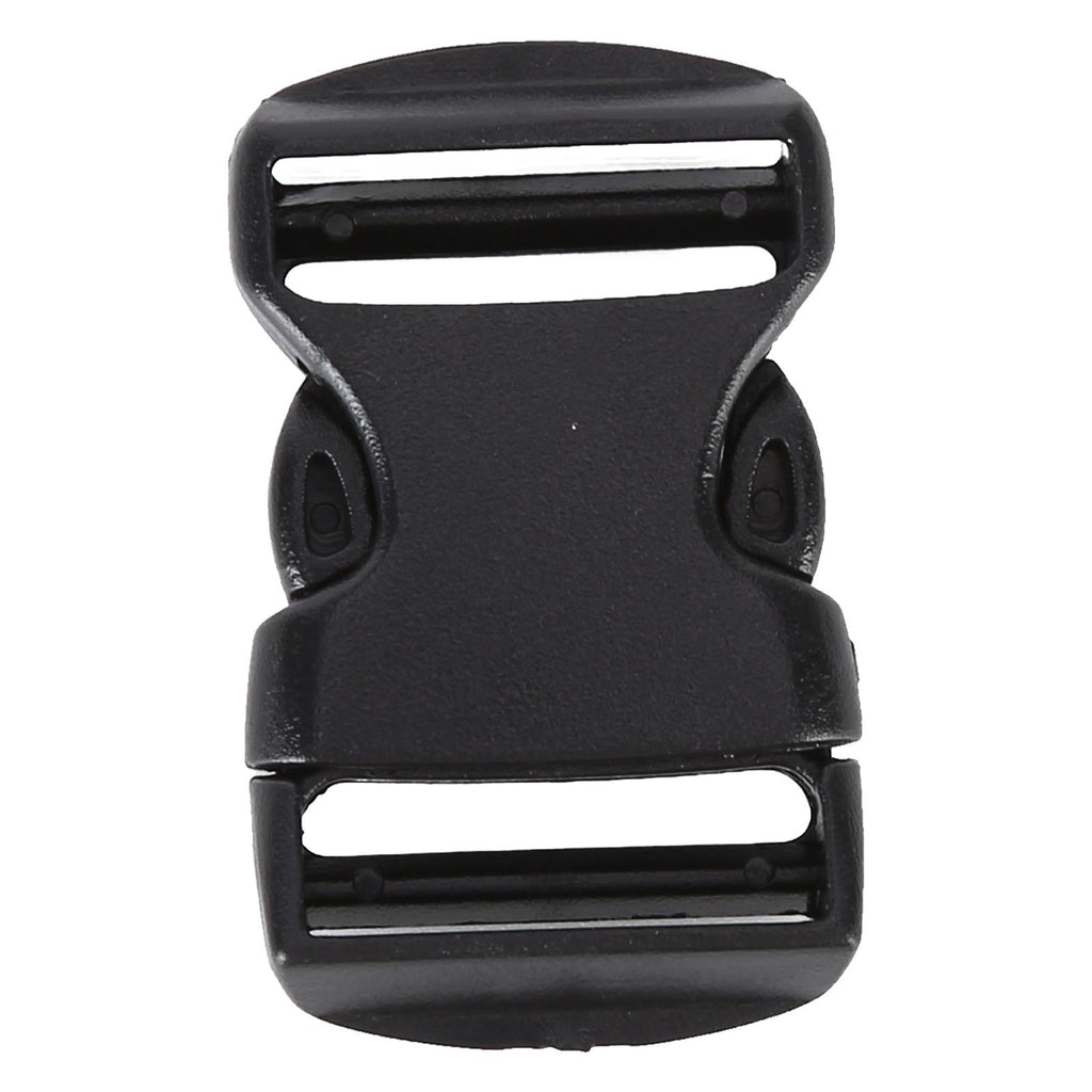 5Pcs Quick Release Buckle Plastic Dual Adjustable Strap Buckles Replacement DIY Craft for Backpack BlackFor 20mm Width Strap