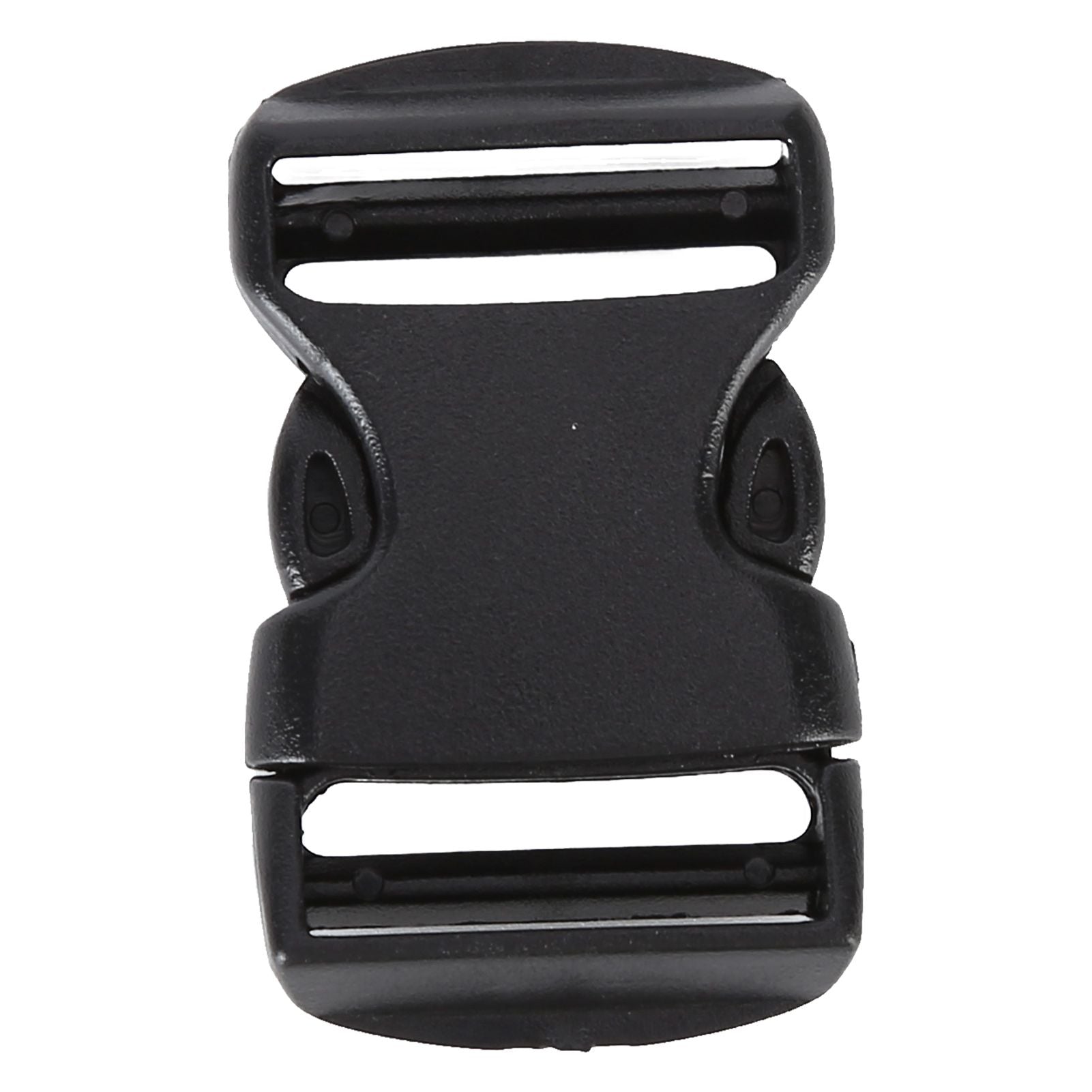 5Pcs Quick Release Buckle Plastic Dual Adjustable Strap Buckles Replacement DIY Craft for Backpack BlackFor 20mm Width Strap