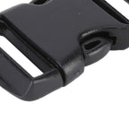 5Pcs Quick Release Buckle Plastic Dual Adjustable Strap Buckles Replacement DIY Craft for Backpack BlackFor 20mm Width Strap