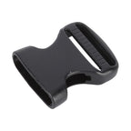 5Pcs Quick Release Buckle Plastic Dual Adjustable Strap Buckles Replacement DIY Craft for Backpack BlackFor 20mm Width Strap