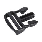 5Pcs Quick Release Buckle Plastic Dual Adjustable Strap Buckles Replacement DIY Craft for Backpack BlackFor 20mm Width Strap