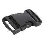 5Pcs Quick Release Buckle Plastic Dual Adjustable Strap Buckles Replacement DIY Craft for Backpack BlackFor 25mm Width Strap