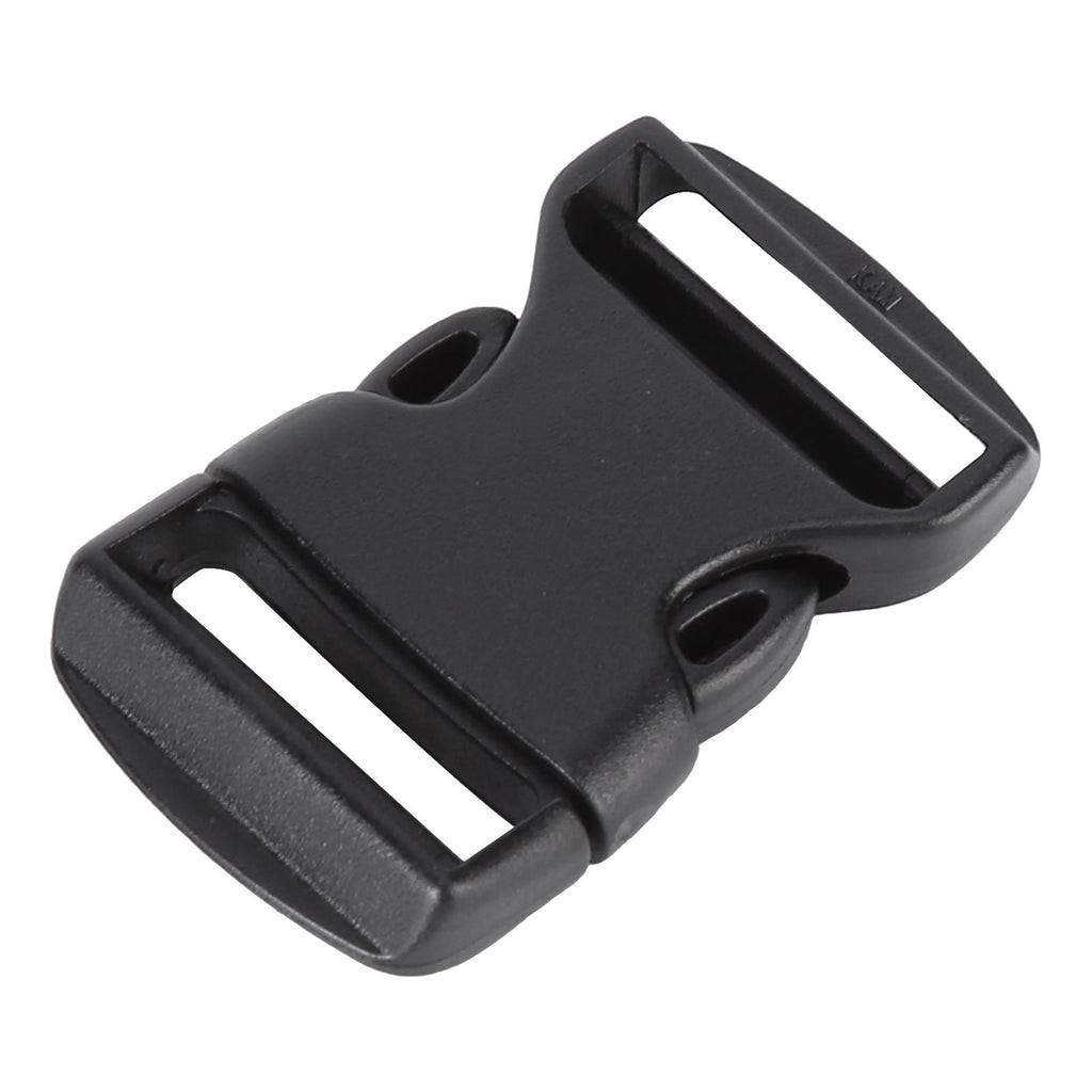 5Pcs Quick Release Buckle Plastic Dual Adjustable Strap Buckles Replacement DIY Craft for Backpack BlackFor 25mm Width Strap