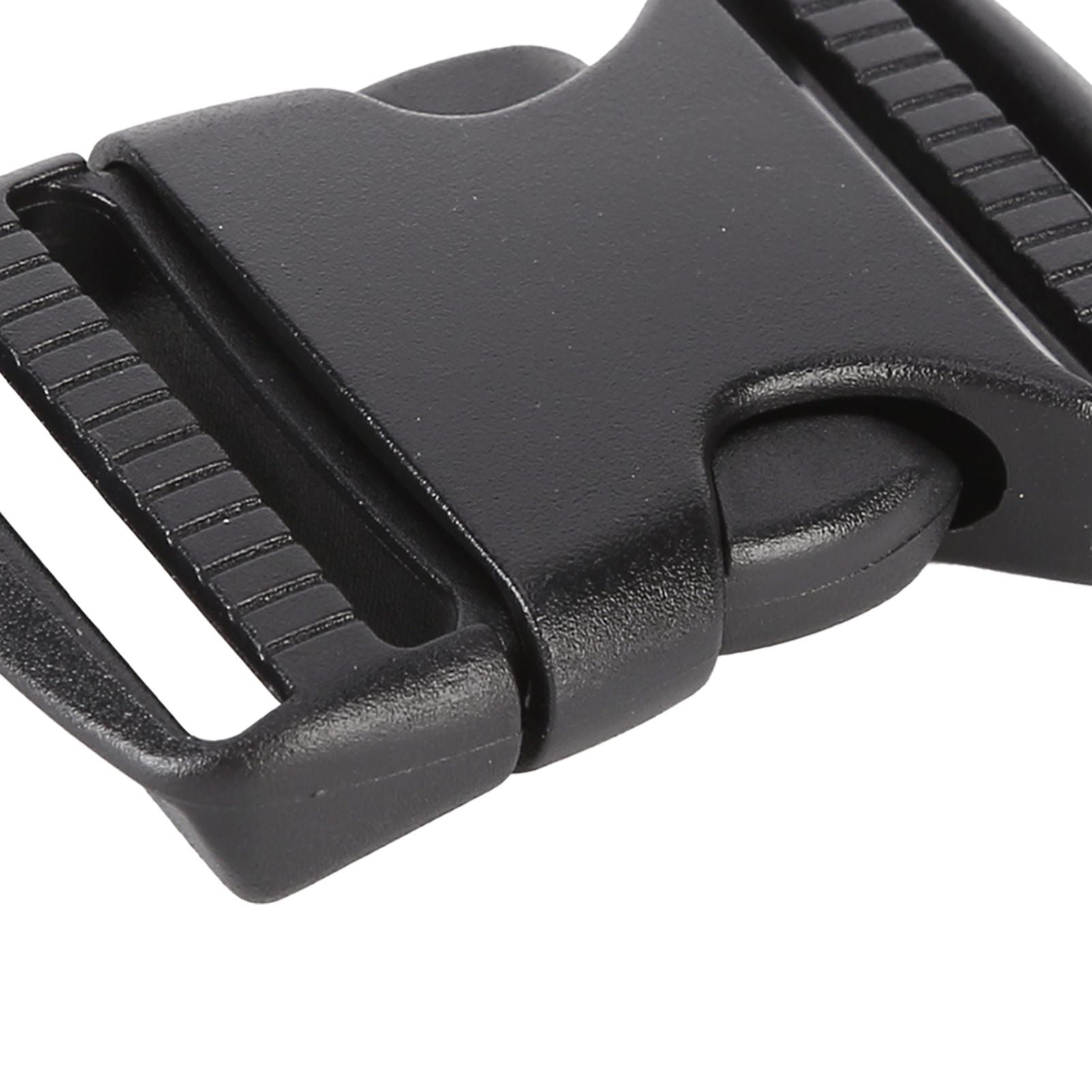 5Pcs Quick Release Buckle Plastic Dual Adjustable Strap Buckles Replacement DIY Craft for Backpack BlackFor 25mm Width Strap