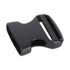 5Pcs Quick Release Buckle Plastic Dual Adjustable Strap Buckles Replacement DIY Craft for Backpack BlackFor 25mm Width Strap