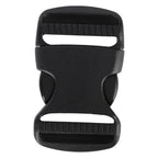 5Pcs Quick Release Buckle Plastic Dual Adjustable Strap Buckles Replacement DIY Craft for Backpack BlackFor 32mm Width Strap