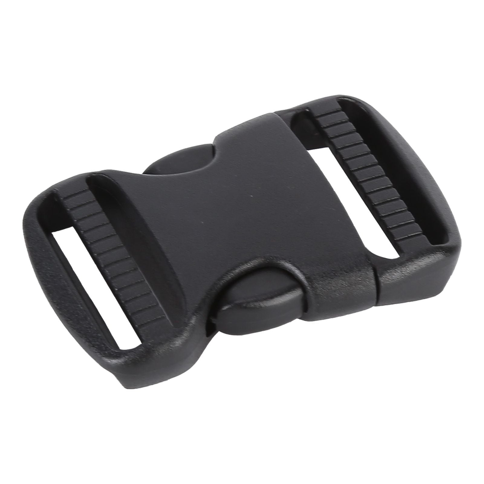 5Pcs Quick Release Buckle Plastic Dual Adjustable Strap Buckles Replacement DIY Craft for Backpack BlackFor 32mm Width Strap