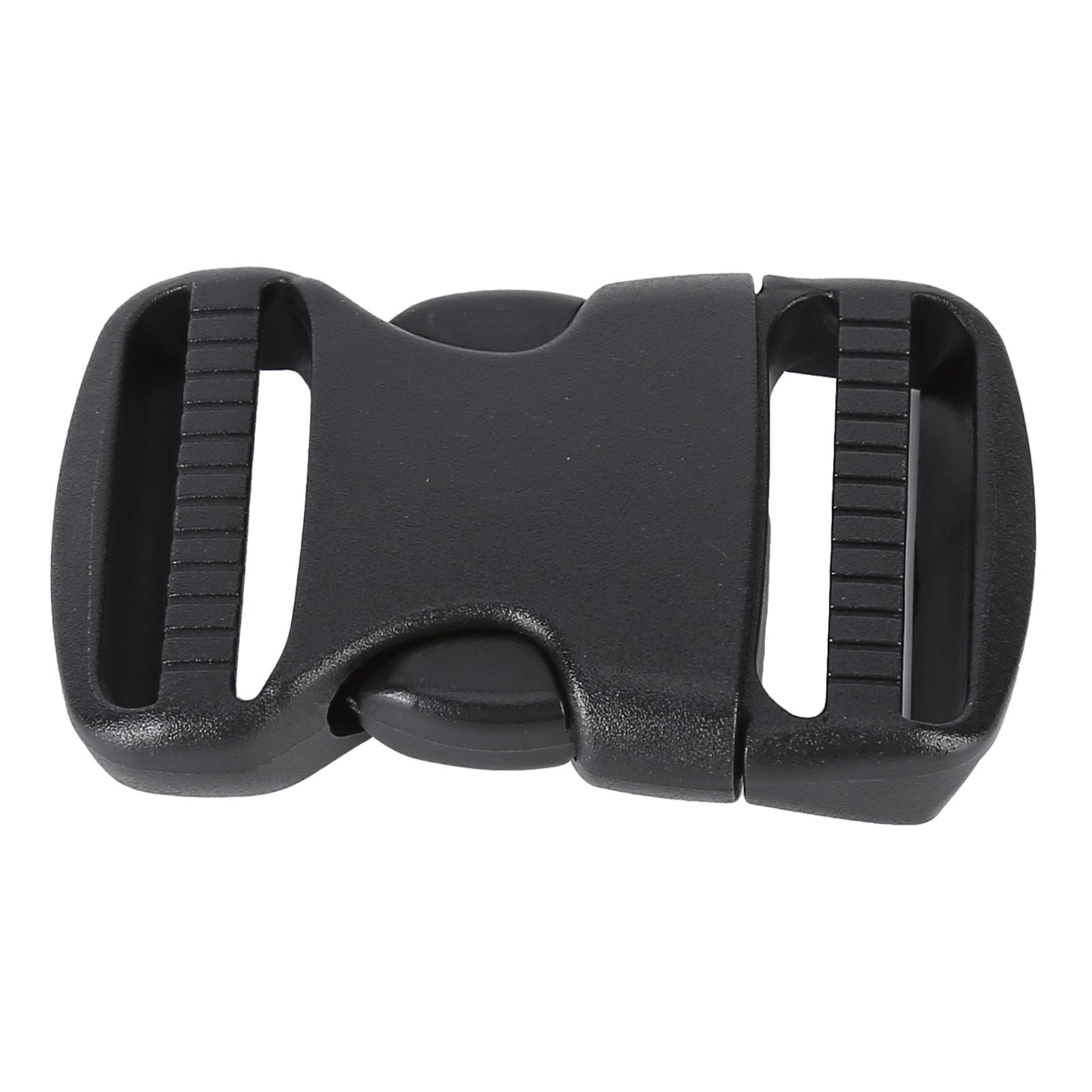 5Pcs Quick Release Buckle Plastic Dual Adjustable Strap Buckles Replacement DIY Craft for Backpack BlackFor 32mm Width Strap