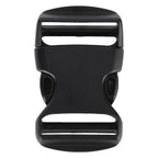 5Pcs Quick Release Buckle Plastic Dual Adjustable Strap Buckles Replacement DIY Craft for Backpack BlackFor 32mm Width Strap