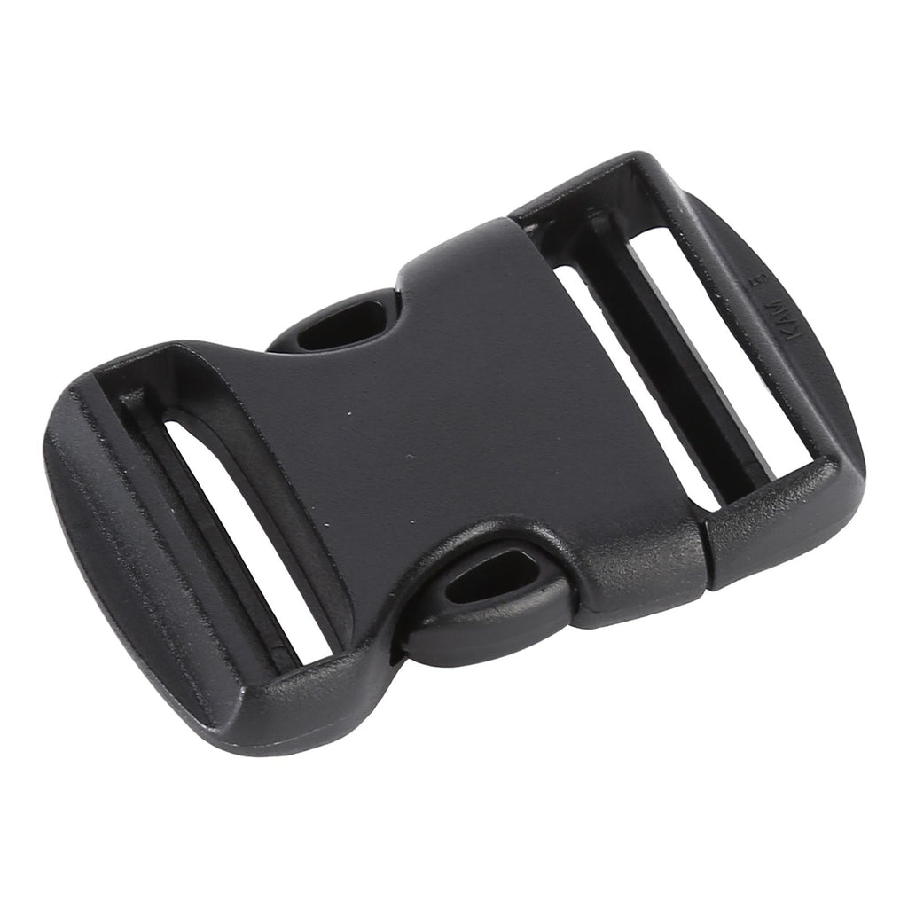 5Pcs Quick Release Buckle Plastic Dual Adjustable Strap Buckles Replacement DIY Craft for Backpack BlackFor 32mm Width Strap