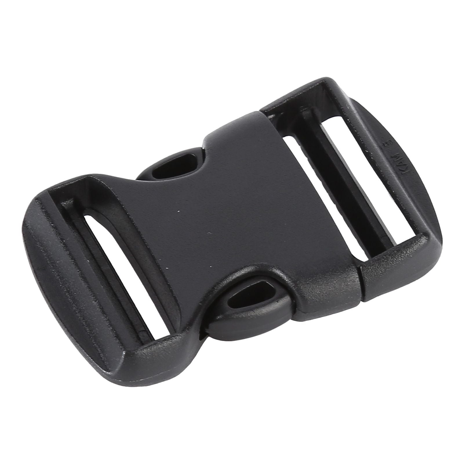 5Pcs Quick Release Buckle Plastic Dual Adjustable Strap Buckles Replacement DIY Craft for Backpack BlackFor 32mm Width Strap