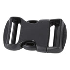 5Pcs Quick Release Buckle Plastic Dual Adjustable Strap Buckles Replacement DIY Craft for Backpack BlackFor 32mm Width Strap