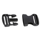 5Pcs Quick Release Buckle Plastic Dual Adjustable Strap Buckles Replacement DIY Craft for Backpack BlackFor 32mm Width Strap