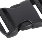 5Pcs Quick Release Buckle Plastic Dual Adjustable Strap Buckles Replacement DIY Craft for Backpack BlackFor 32mm Width Strap