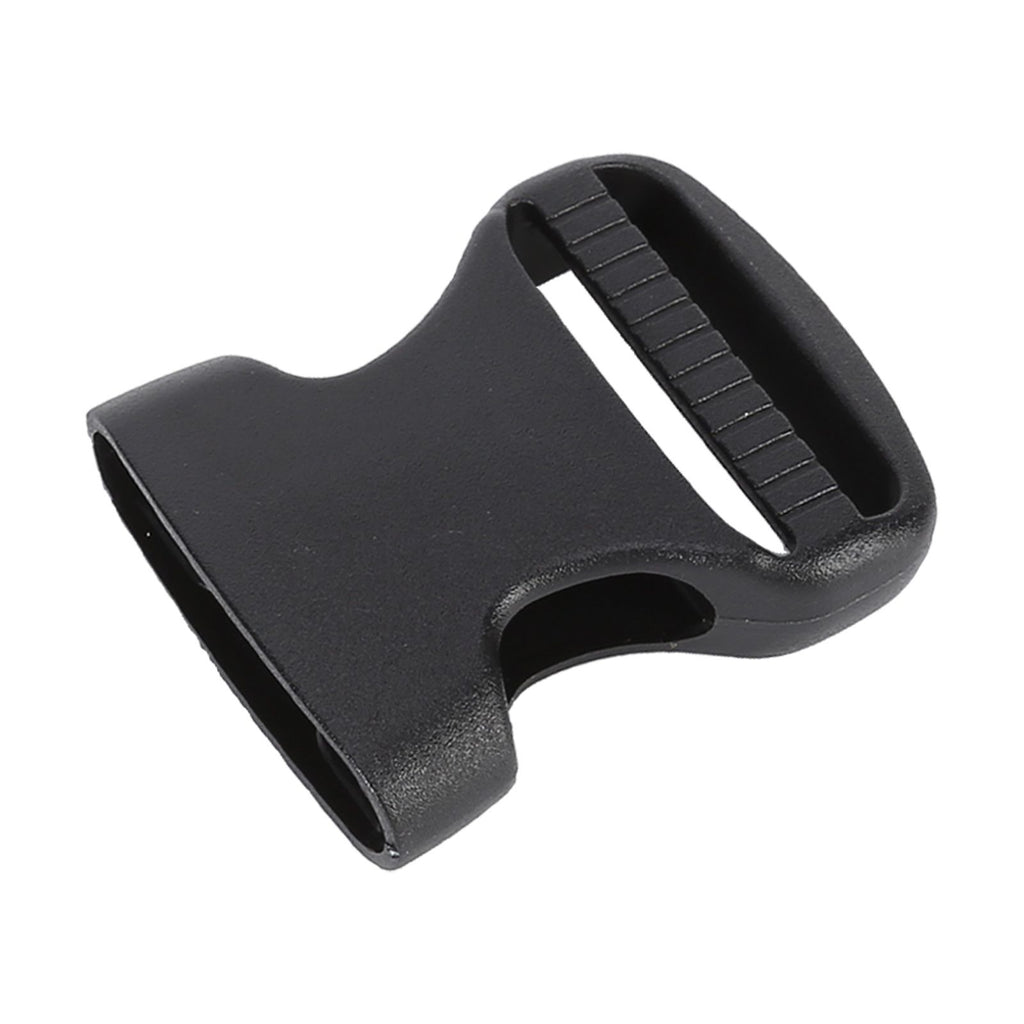 5Pcs Quick Release Buckle Plastic Dual Adjustable Strap Buckles Replacement DIY Craft for Backpack BlackFor 32mm Width Strap