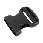 5Pcs Quick Release Buckle Plastic Dual Adjustable Strap Buckles Replacement DIY Craft for Backpack BlackFor 32mm Width Strap