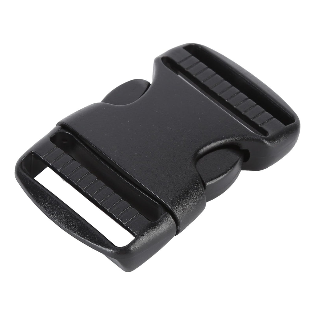 5Pcs Quick Release Buckle Plastic Dual Adjustable Strap Buckles Replacement DIY Craft for Backpack BlackFor 38mm Width Strap
