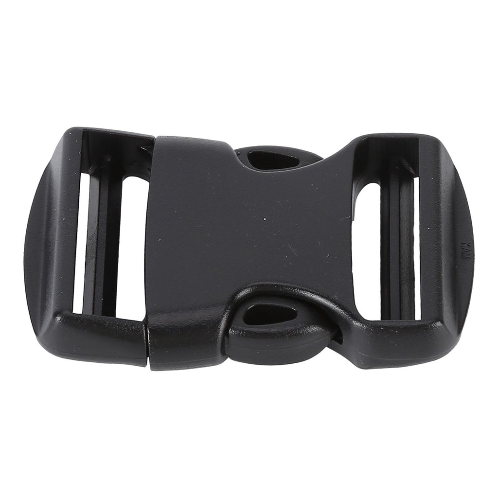 5Pcs Quick Release Buckle Plastic Dual Adjustable Strap Buckles Replacement DIY Craft for Backpack BlackFor 38mm Width Strap