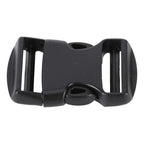 5Pcs Quick Release Buckle Plastic Dual Adjustable Strap Buckles Replacement DIY Craft for Backpack BlackFor 38mm Width Strap
