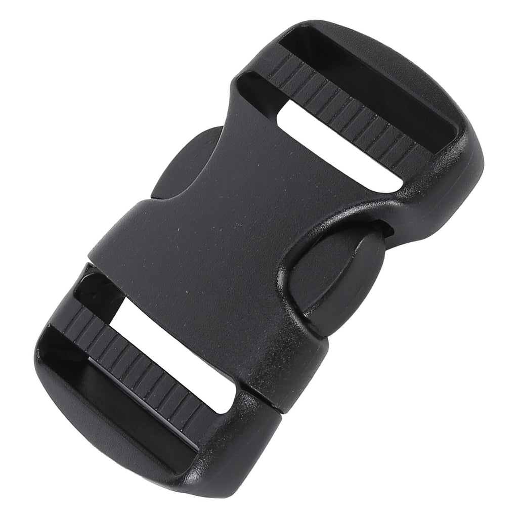 5Pcs Quick Release Buckle Plastic Dual Adjustable Strap Buckles Replacement DIY Craft for Backpack BlackFor 38mm Width Strap