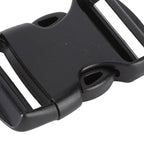 5Pcs Quick Release Buckle Plastic Dual Adjustable Strap Buckles Replacement DIY Craft for Backpack BlackFor 38mm Width Strap