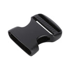 5Pcs Quick Release Buckle Plastic Dual Adjustable Strap Buckles Replacement DIY Craft for Backpack BlackFor 38mm Width Strap