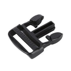 5Pcs Quick Release Buckle Plastic Dual Adjustable Strap Buckles Replacement DIY Craft for Backpack BlackFor 38mm Width Strap