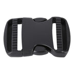 5Pcs Quick Release Buckle Plastic Dual Adjustable Strap Buckles Replacement DIY Craft for Backpack BlackFor 50mm Width Strap