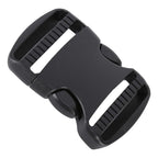 5Pcs Quick Release Buckle Plastic Dual Adjustable Strap Buckles Replacement DIY Craft for Backpack BlackFor 50mm Width Strap