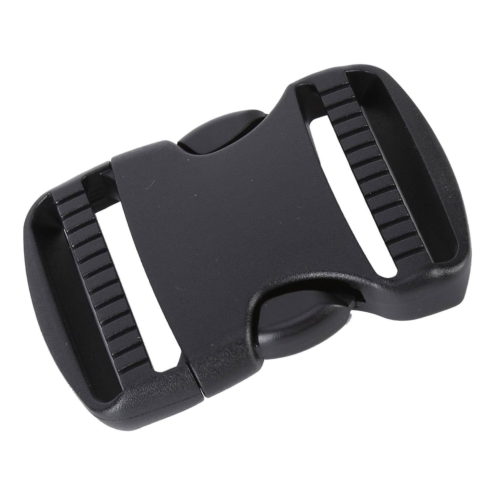 5Pcs Quick Release Buckle Plastic Dual Adjustable Strap Buckles Replacement DIY Craft for Backpack BlackFor 50mm Width Strap