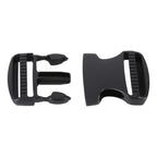 5Pcs Quick Release Buckle Plastic Dual Adjustable Strap Buckles Replacement DIY Craft for Backpack BlackFor 50mm Width Strap