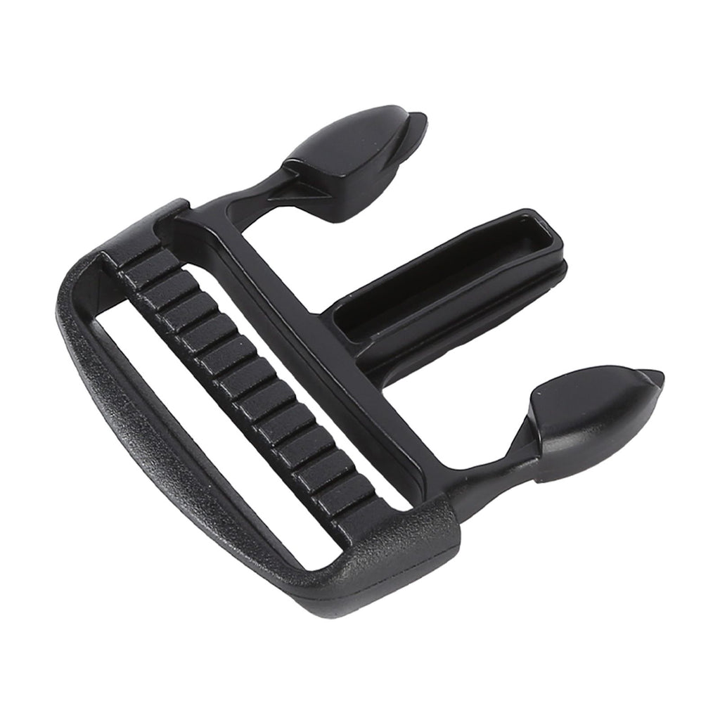 5Pcs Quick Release Buckle Plastic Dual Adjustable Strap Buckles Replacement DIY Craft for Backpack BlackFor 50mm Width Strap