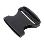 5Pcs Quick Release Buckle Plastic Dual Adjustable Strap Buckles Replacement DIY Craft for Backpack BlackFor 50mm Width Strap