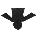 Halloween Hooded Black Cape Unisex Long Cloak Cosplay Dress Clothing Costume Party for AdultL