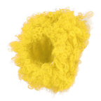 Adult Innovative Color Party Wig Halloween Interesting Headgear for Circus Troup FootballYellow