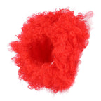 Adult Innovative Color Party Wig Halloween Interesting Headgear for Circus Troup FootballRed