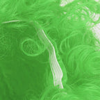 Adult Innovative Color Party Wig Halloween Interesting Headgear for Circus Troup FootballGreen