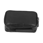 Certificate Storage Bag with Lock Waterproof Fireproof Document Bag File Organizer Bag Passport Money Storage CaseBlack