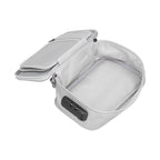 Certificate Storage Bag with Lock Waterproof Fireproof Document Bag File Organizer Bag Passport Money Storage CaseSilver