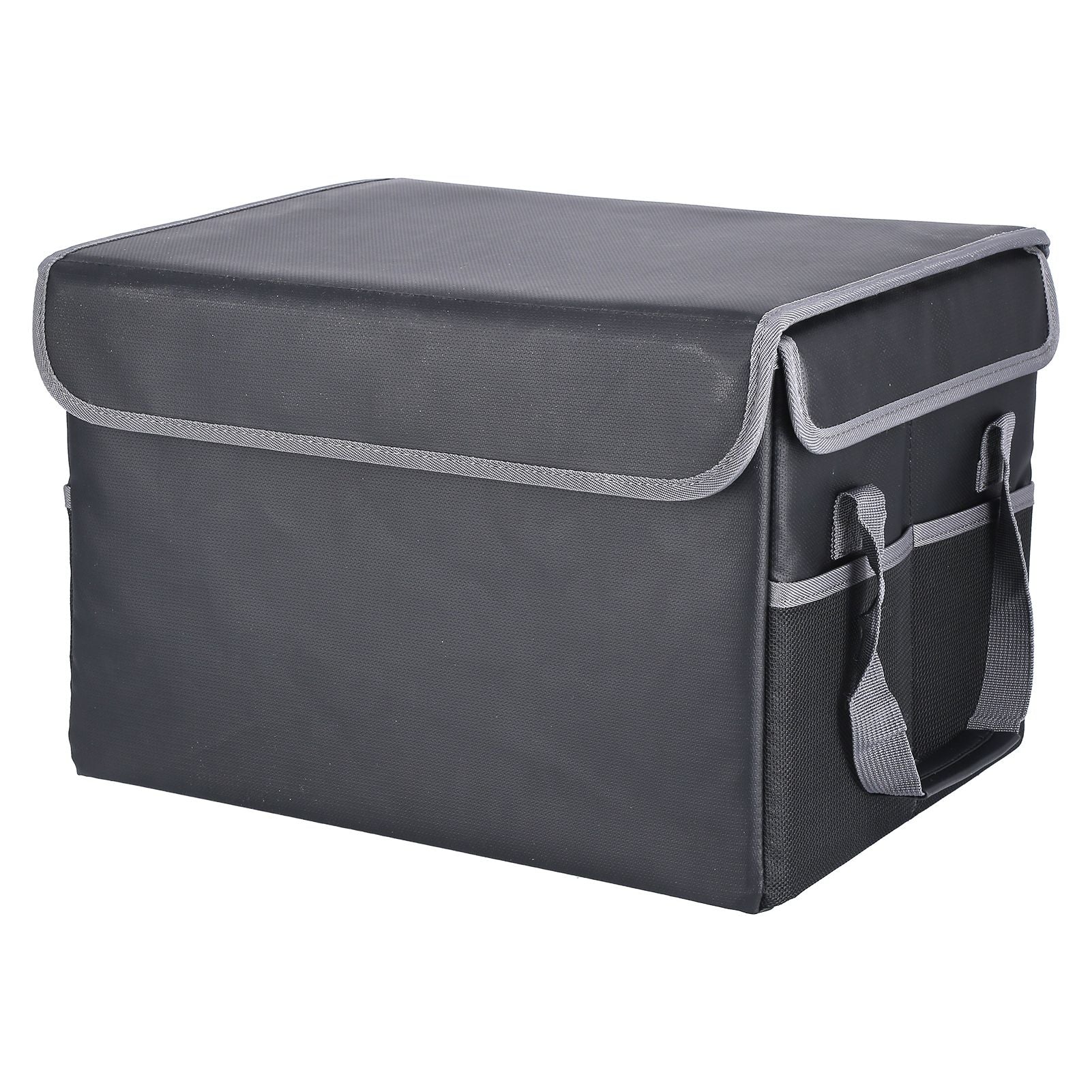 File Organizer Fireproof Waterproof Anti Static Foldable File Cabinet with Handle for Home School Office