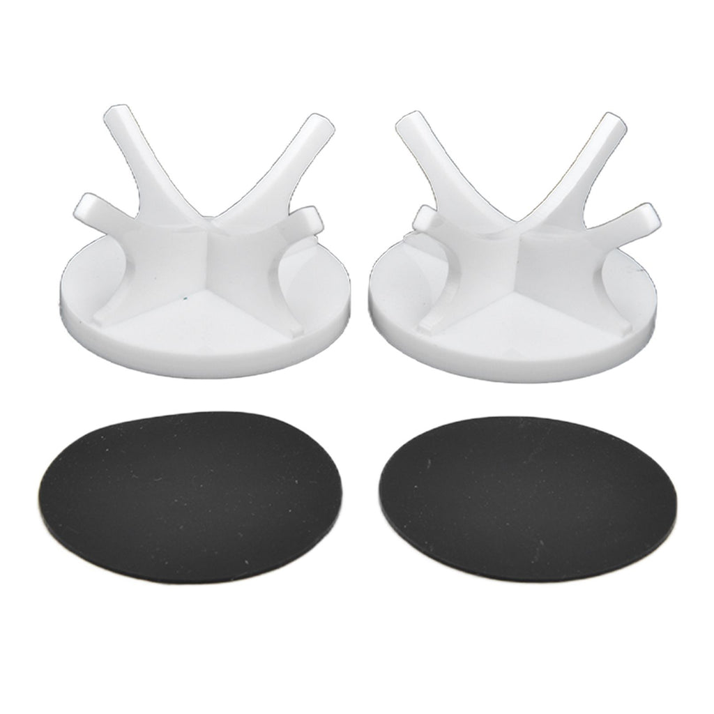2Pcs Golf Ball Rack High Stability Strong Firmness Simple Baseball Display StandWhite 2 Pieces