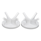 2Pcs Golf Ball Rack High Stability Strong Firmness Simple Baseball Display StandWhite 2 Pieces