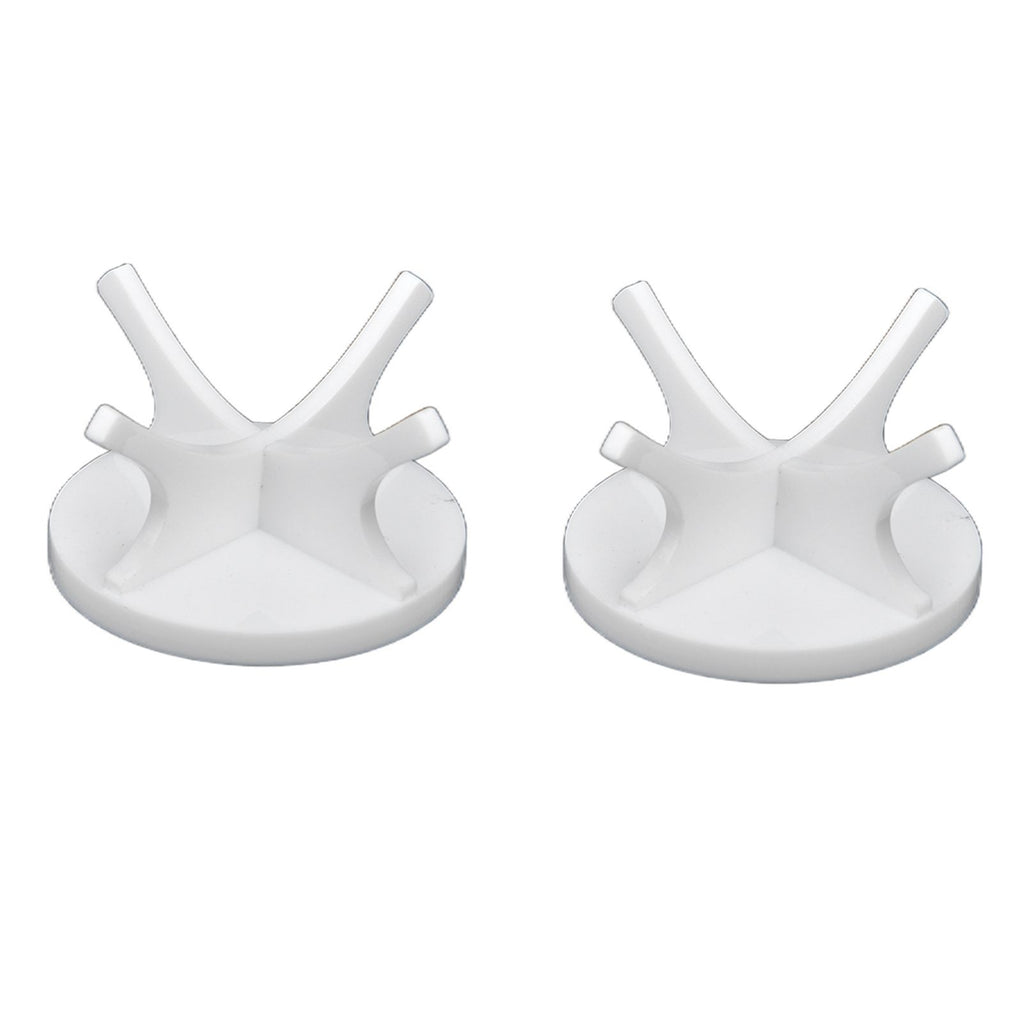 2Pcs Golf Ball Rack High Stability Strong Firmness Simple Baseball Display StandWhite 2 Pieces